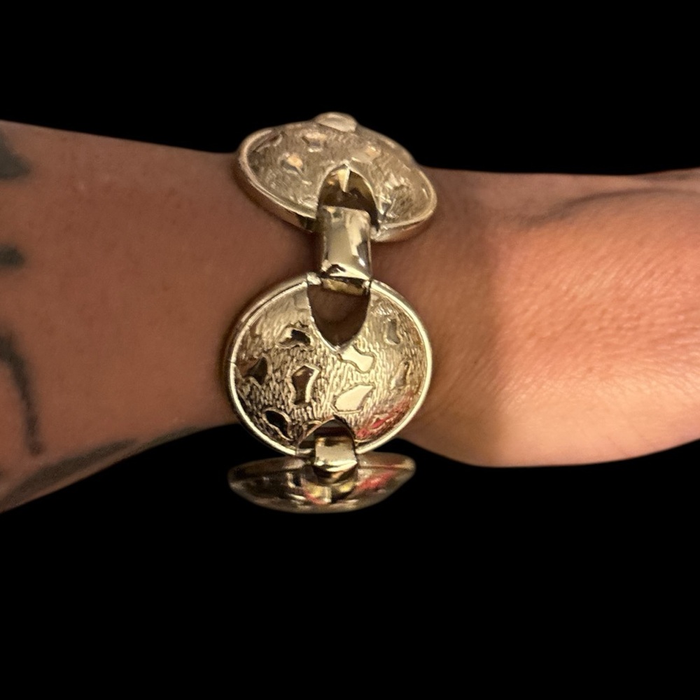Vintage Corolite Circular Link Bracelet